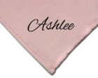 Luxury Plush Competition Blanket - Light Pink with Personalization