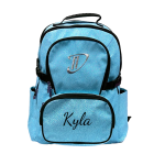 Backpack - Classic Blue Sparkle with Personalization