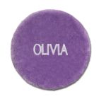 Folding Stool Cover - Purple with Personalization