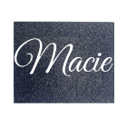 Patch with Personalization - Black Sparkle 