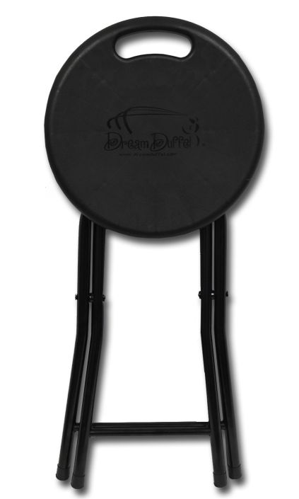 Folding Stool - Black | Dream Duffel