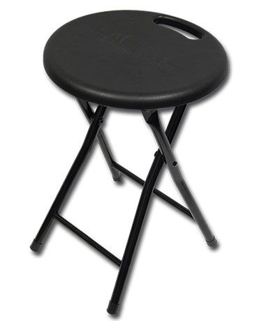 Factory Second Folding Stool - Black | Dream Duffel