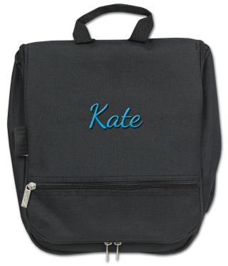 Hanging Cosmetic Case - Black | Dream Duffel