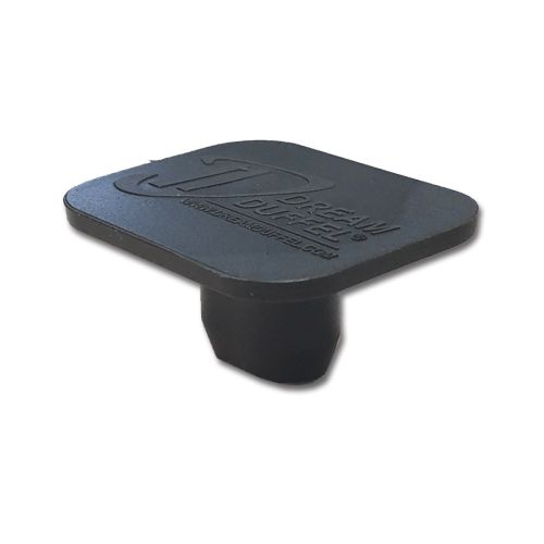 8.5" Garment Rack Extension End Cap Dream Duffel