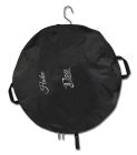 Pancake style tutu bag with personalization.
