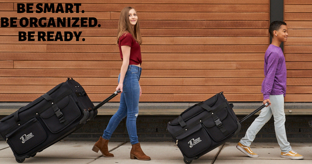 Curtain Dream Duffel Bags Dream Duffel Dance Bag With Rack VEVOR